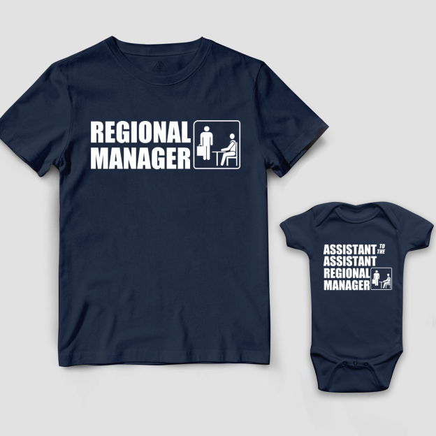 Regional Manager Shirts For Dad And Me
