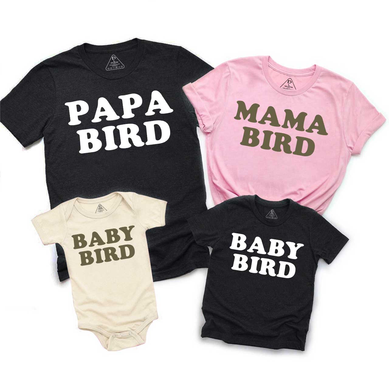 XXX Bird Family Matching Tees Beepumpkin