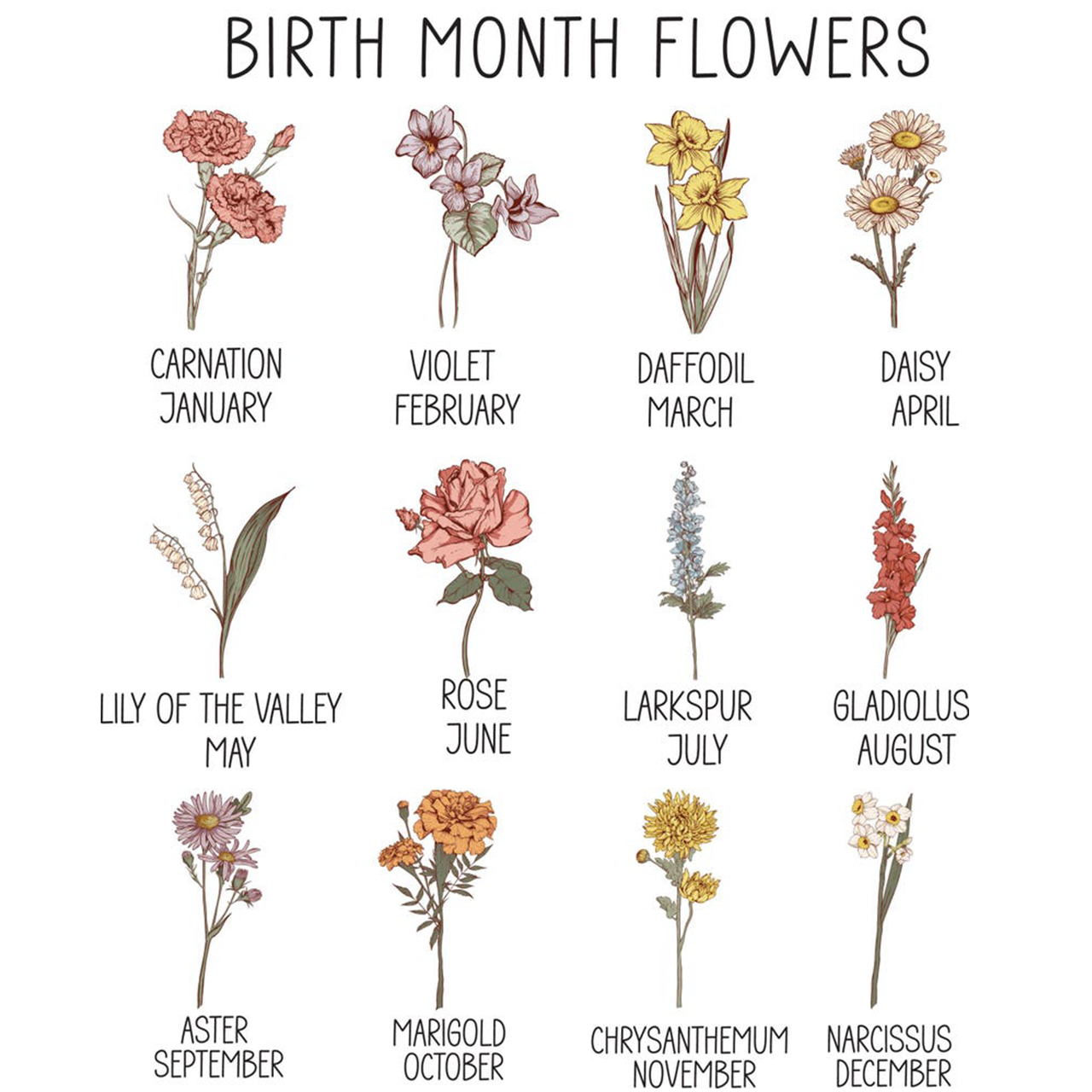 Mom's Flowers Garden Mama T-Shirts