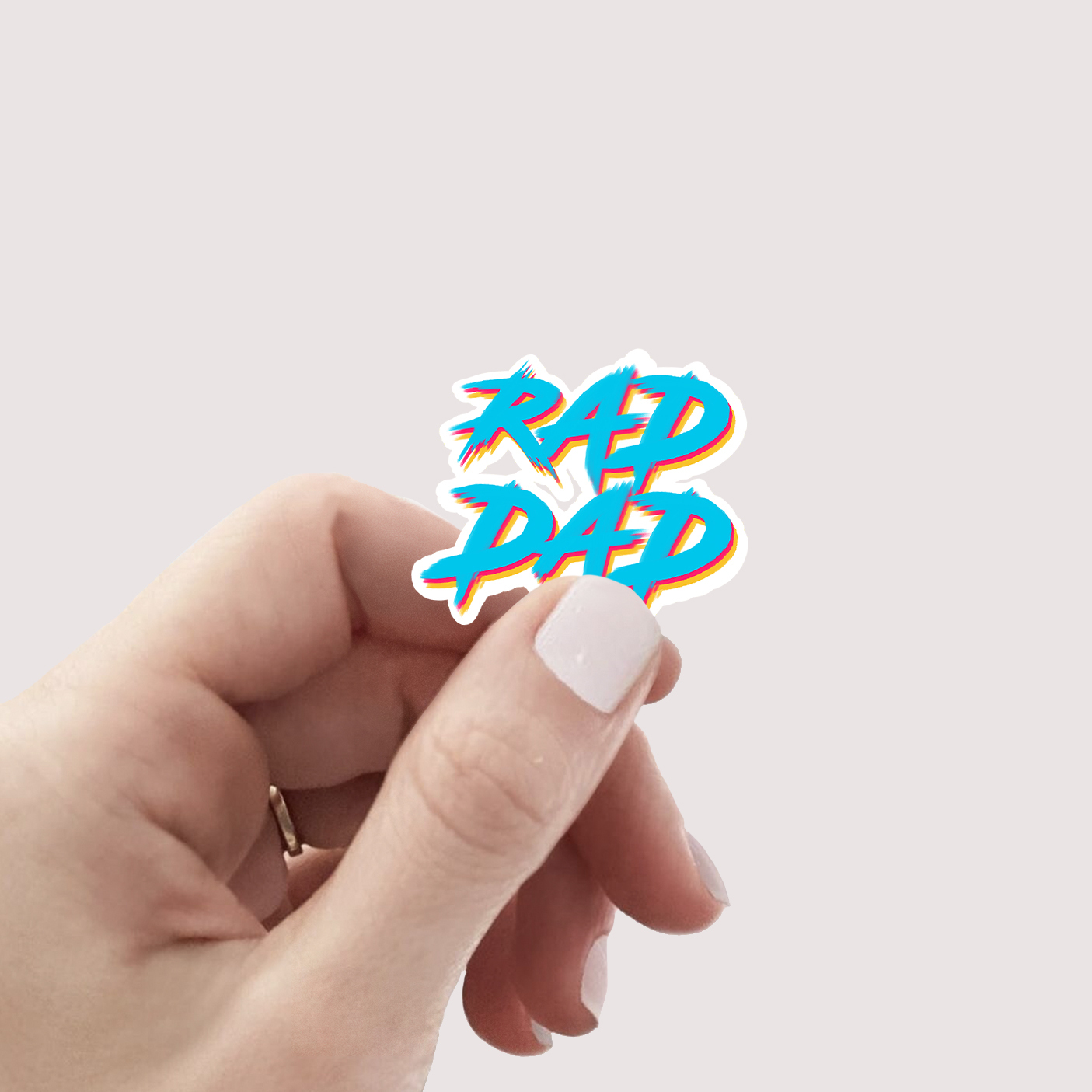 Rad Dad Gift Stickers