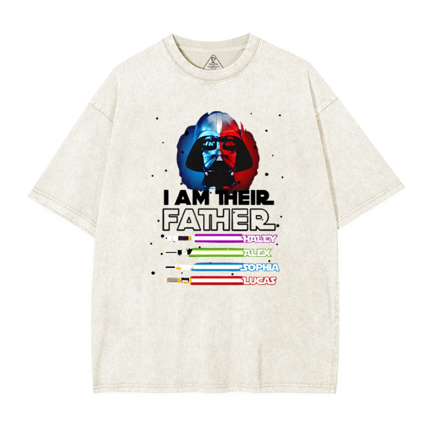 Personalized Name SW Washed T-Shirts 