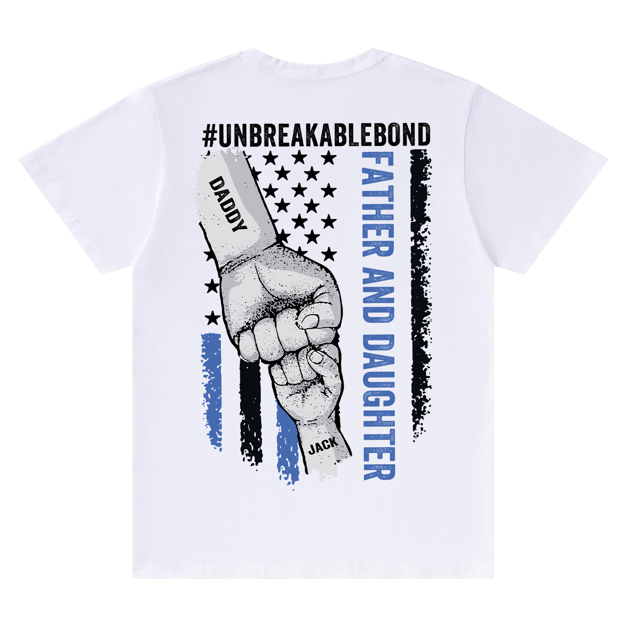  Personalized Unbreakable Bond Dad and me Shirt