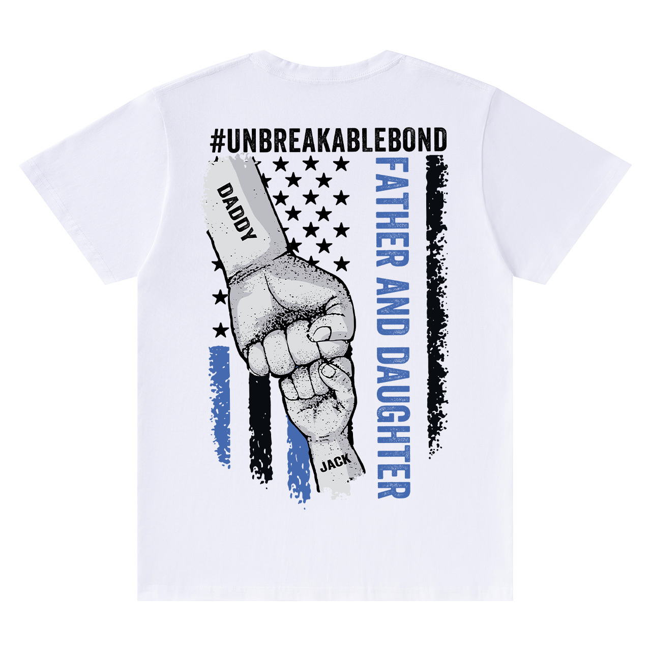  Personalized Unbreakable Bond Dad and me Shirt