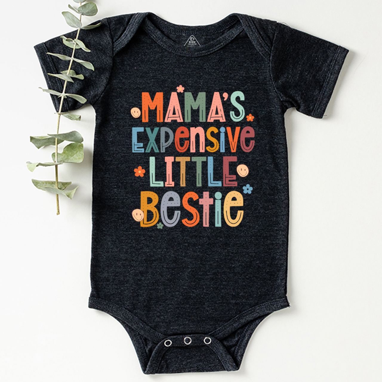 Mama's Expensive Little Bestie Bodysuit Beepumpkin