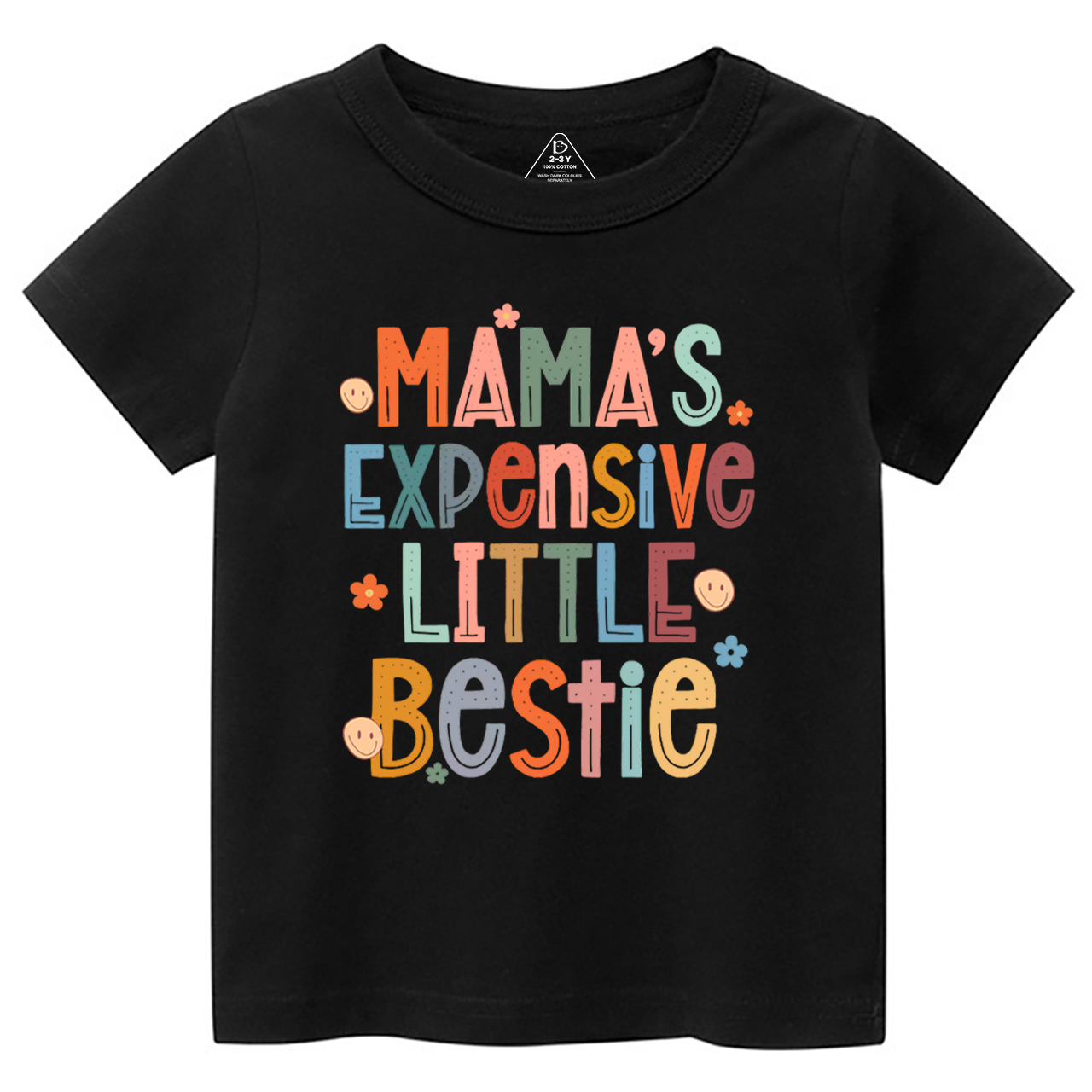 Mama's Expensive Little Bestie Toddler&Kid's Tees Beepumpkin