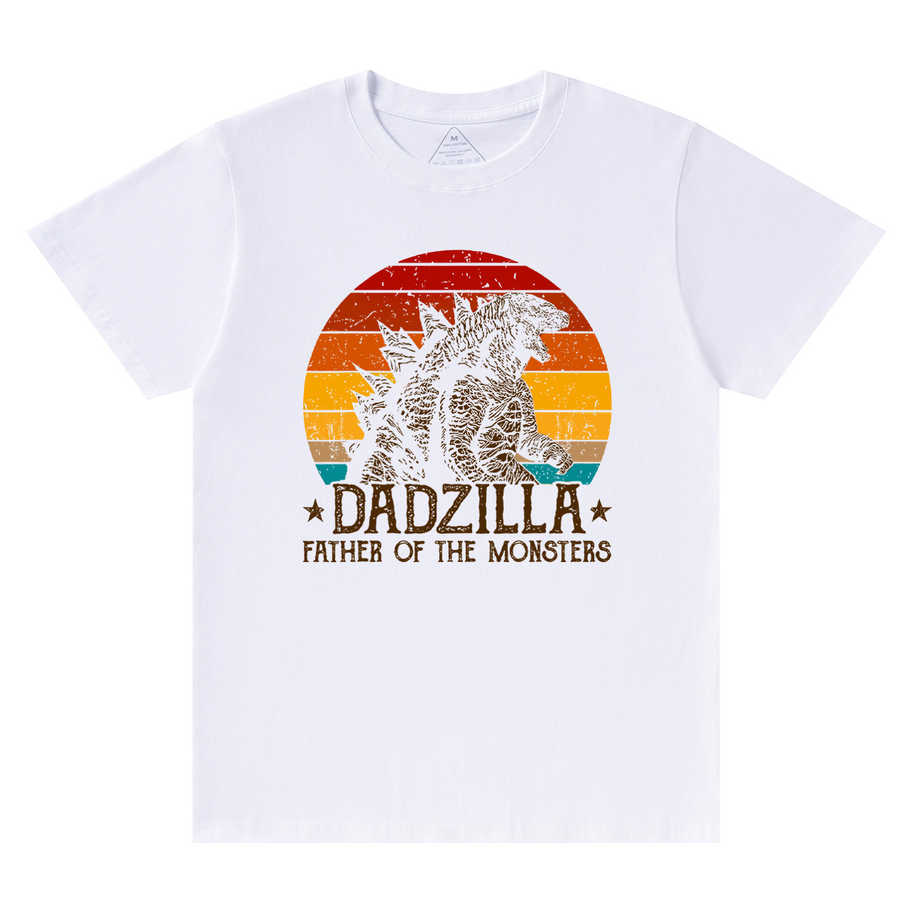 Dadzilla Father Of The Monsters Dad T-shirt