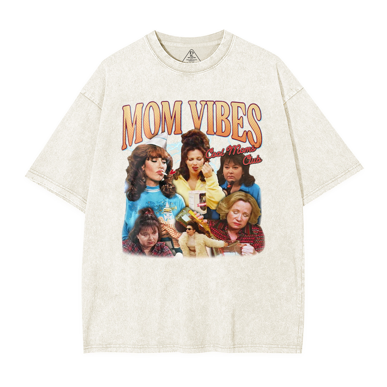 90’S Mom Vibes Washed T-Shirts