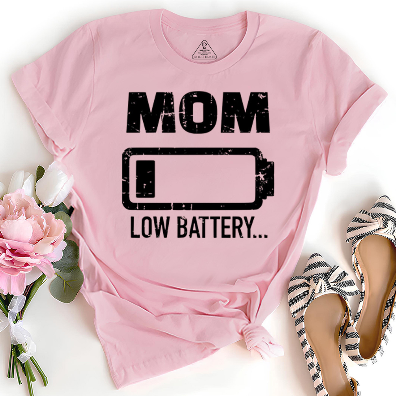 Mom Low Battery T-Shirts
