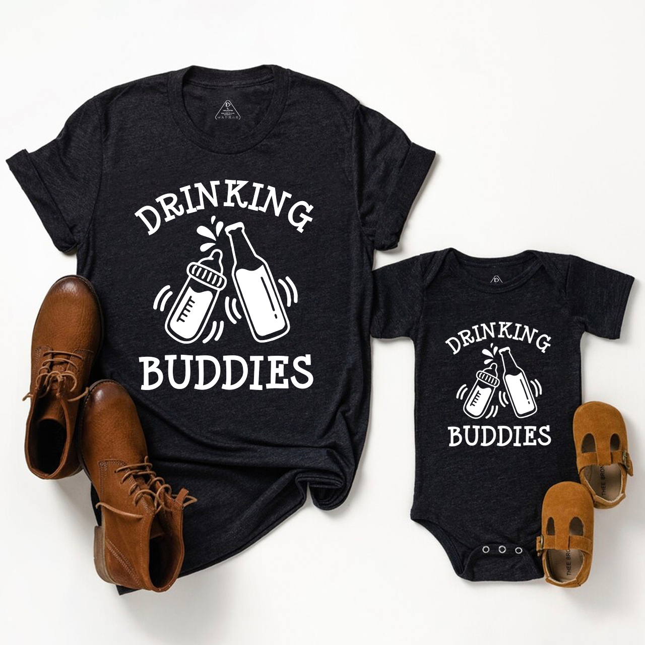 Drinking Buddies Dad&Me Matching Shirts