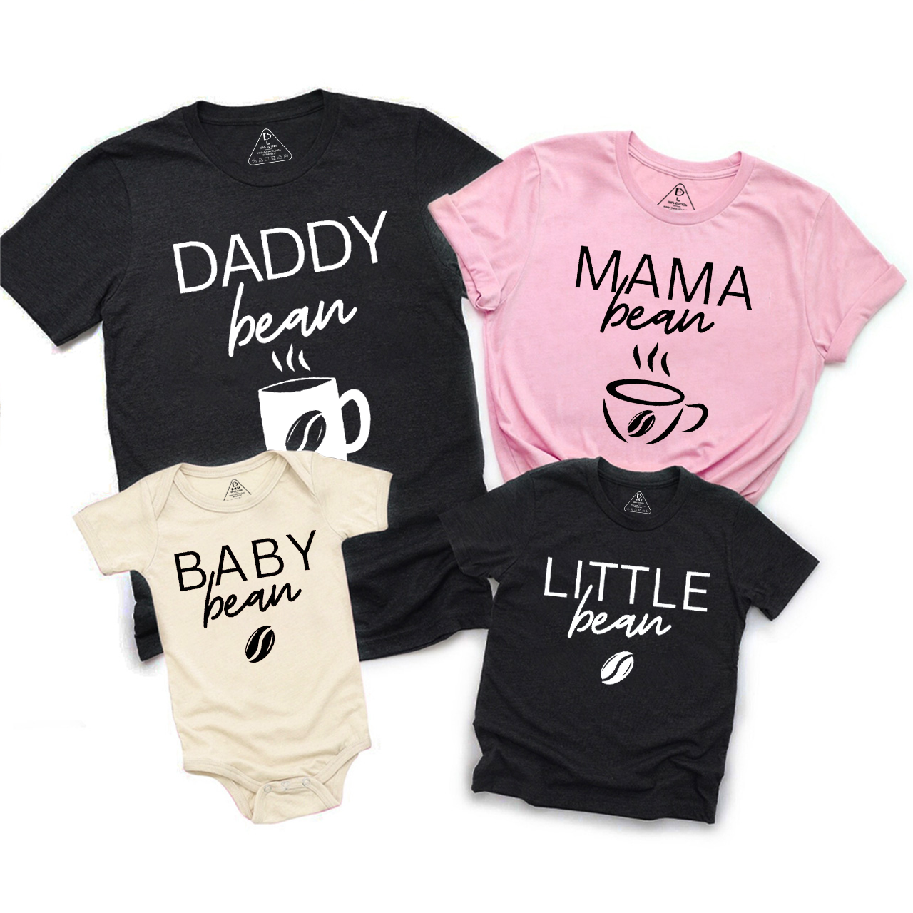 Coffee Lover Family Matching Tees Beepumpkin