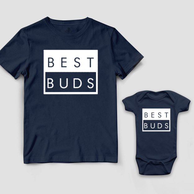 Best Buds Father And Son Daddy And Me Matching Shirt