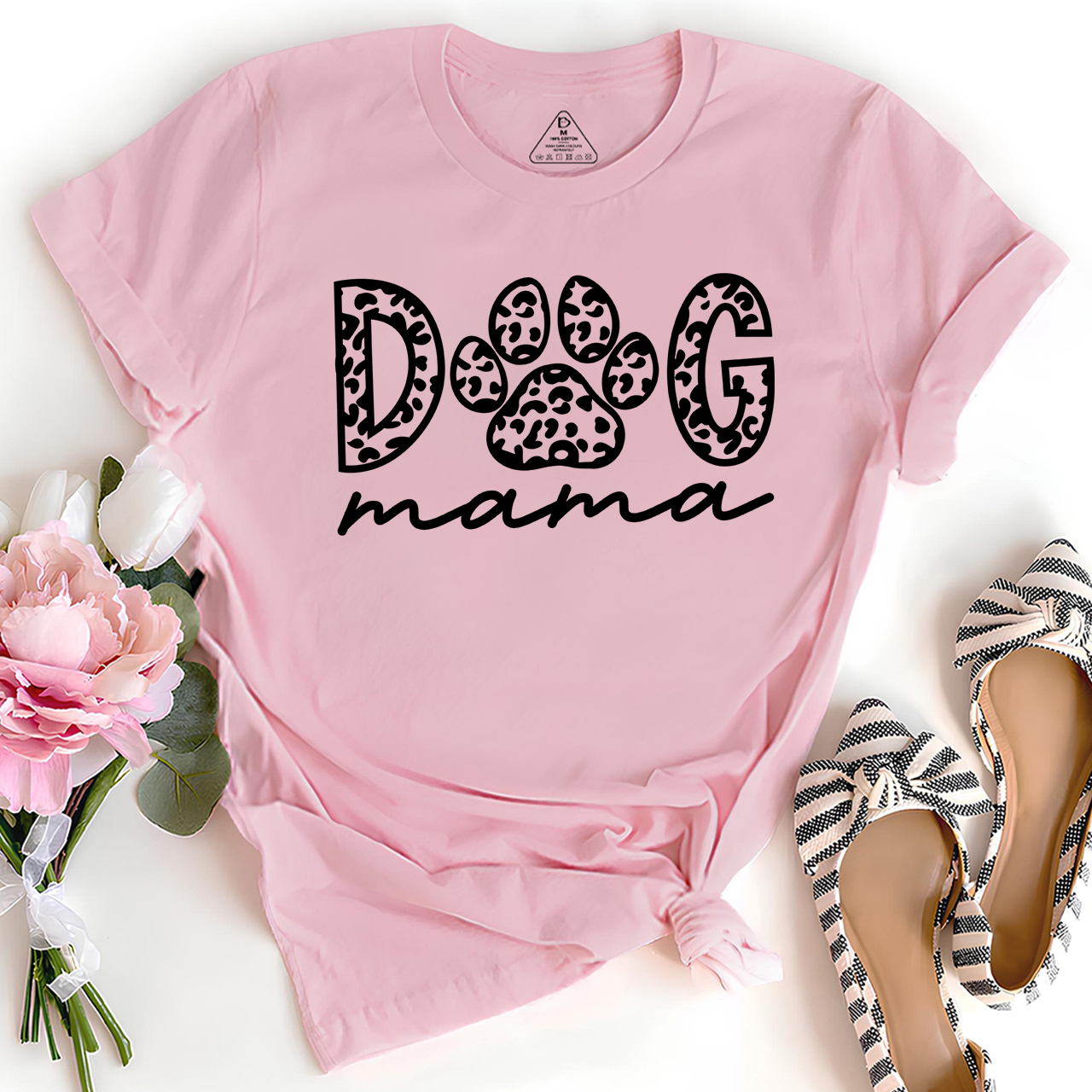 Dog Mama Leopard T-Shirt