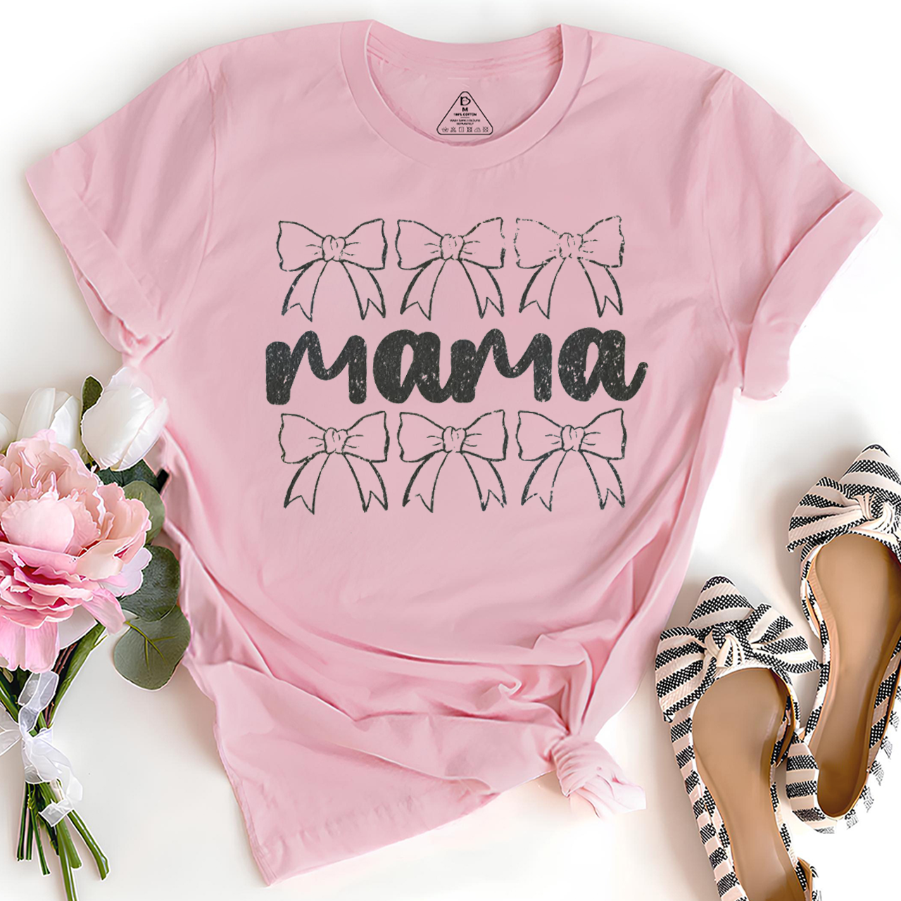 Retro Bow Mama T-Shirts