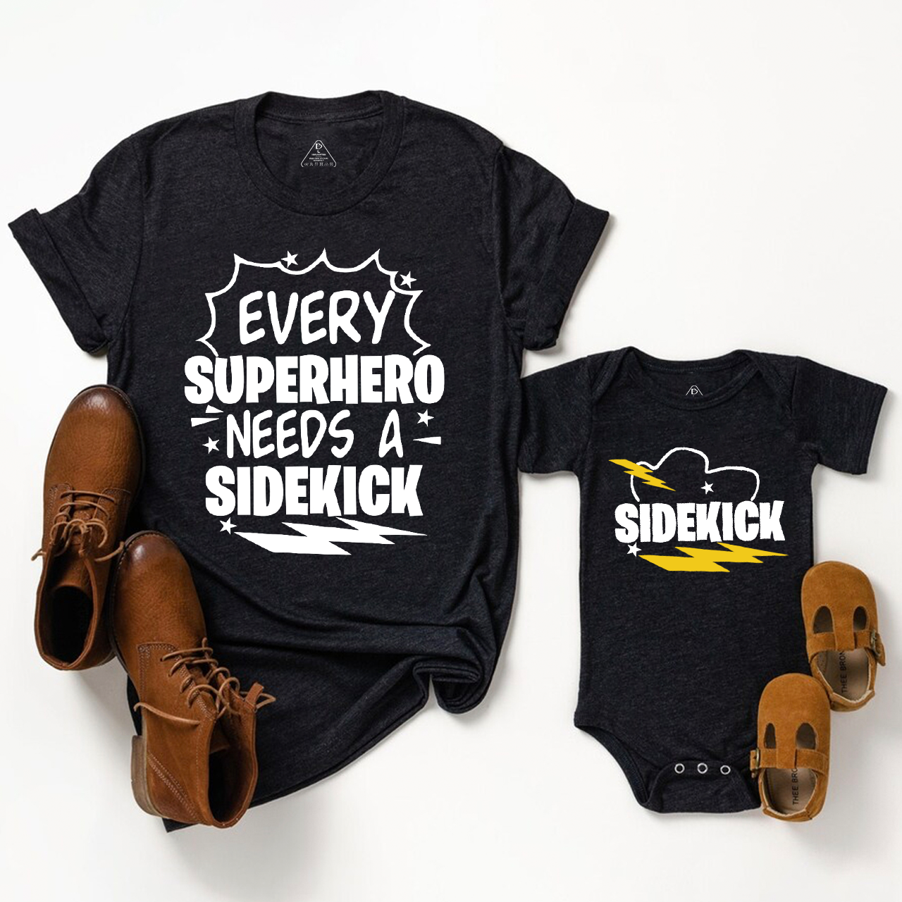Every Dad Needs A Sidekick Dad&Me Matching Shirts