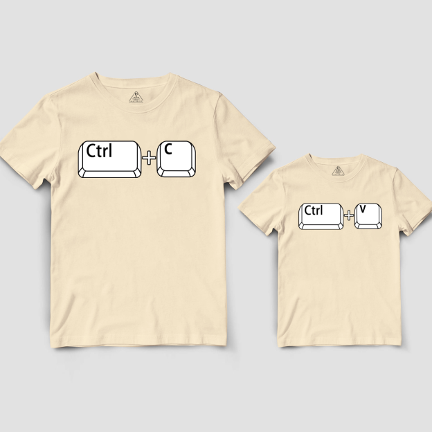 Matching First Dad and me Bodysuit & Shirts (Ctrl C&Ctrl V)