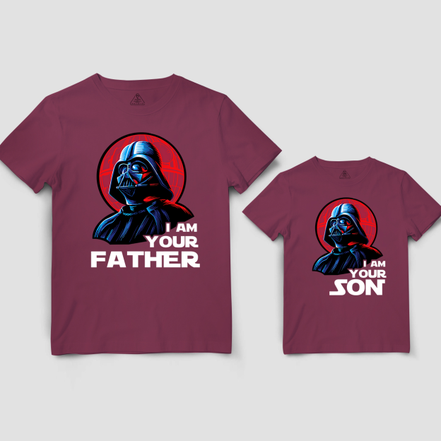 I Am Your Father And I Am Your Son Dad&Me Matching Shirts