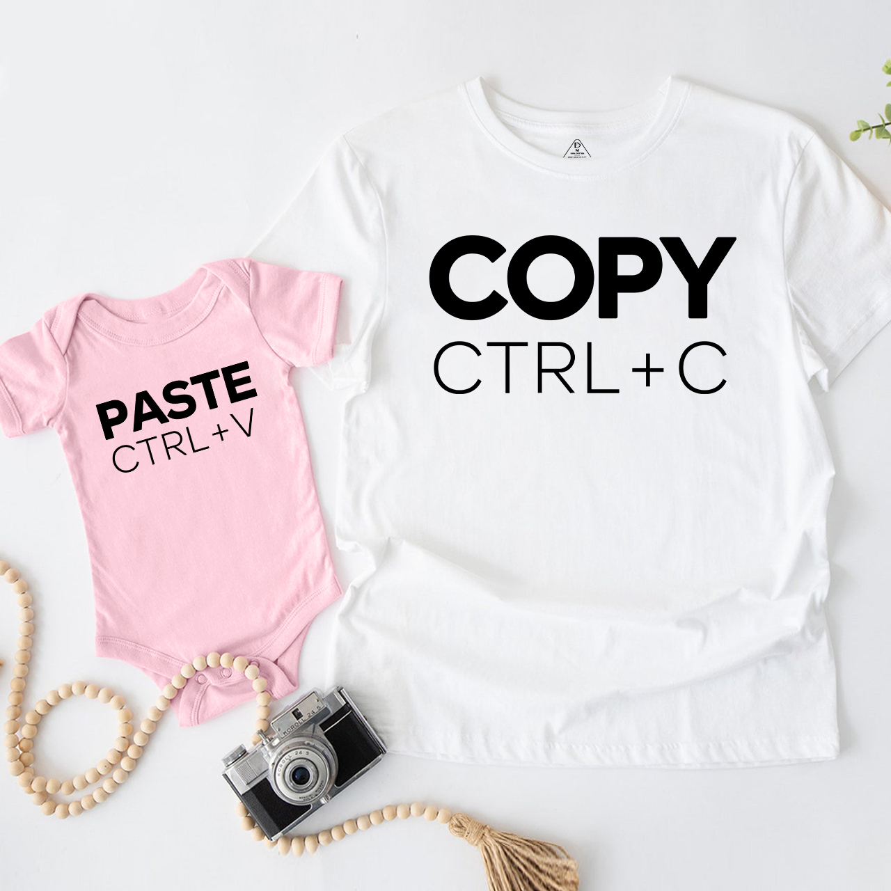 Copy Paste Matching Tees For Dad and me