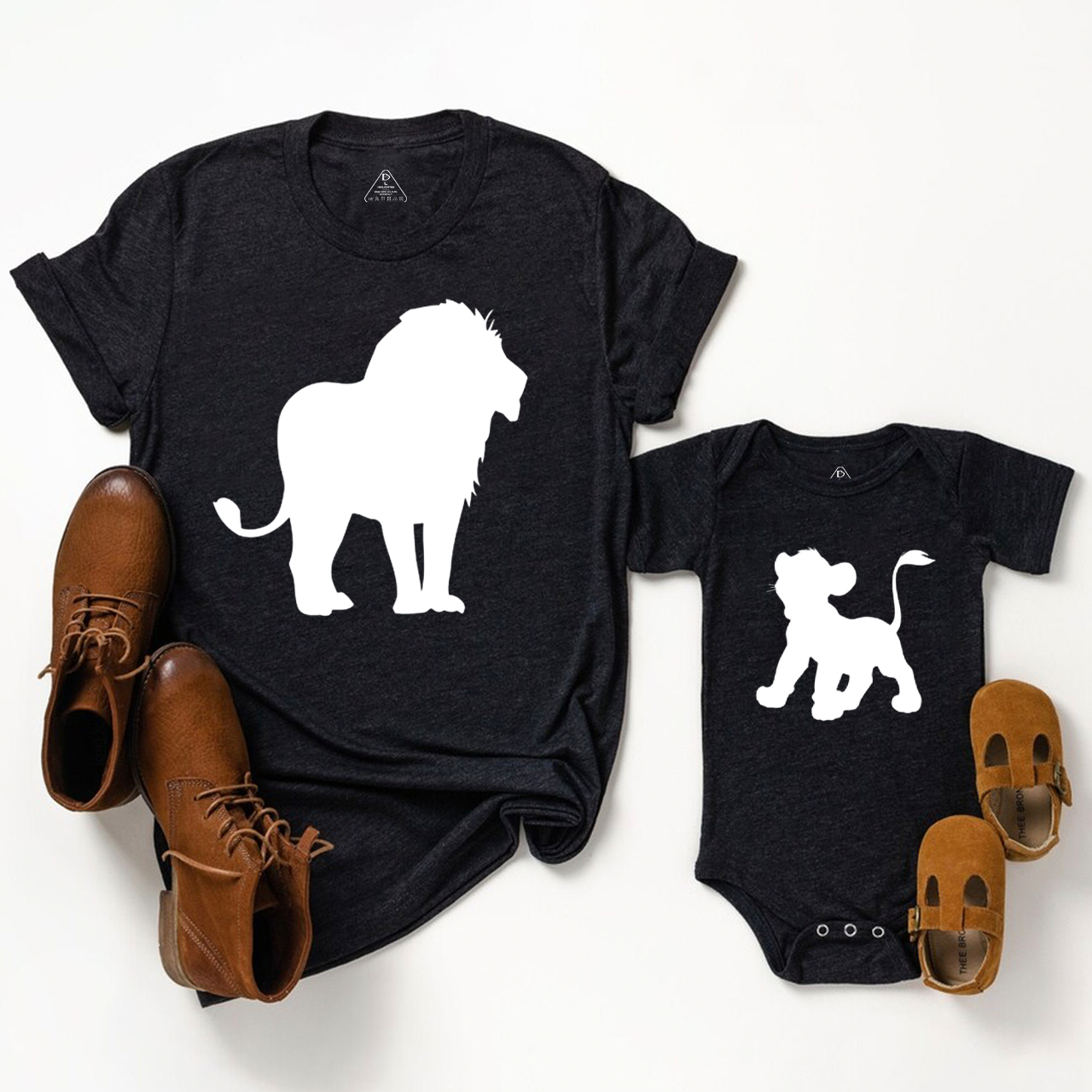 Lion Dad&Me Matching Shirts