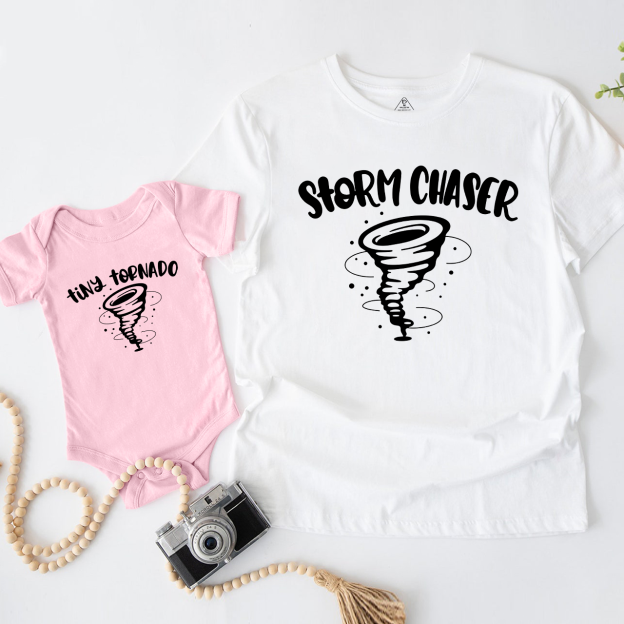 Storm Chaser Shirts For Dad And Me