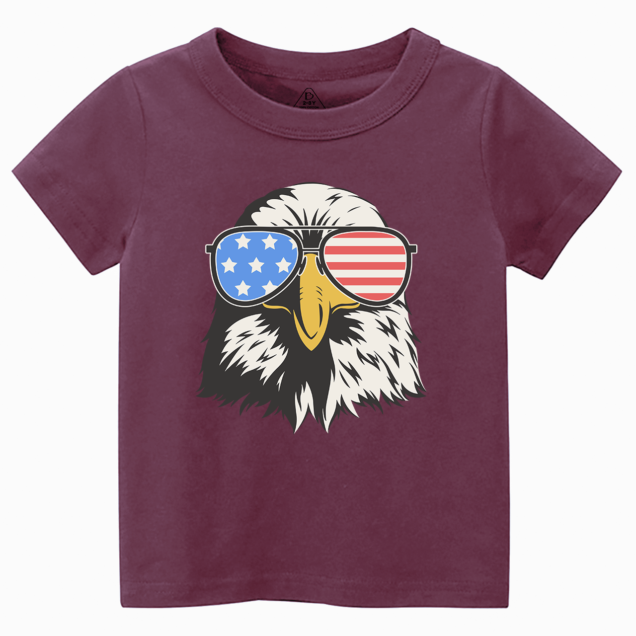 Patriotic 4th Of July Eagle Toddler Tees