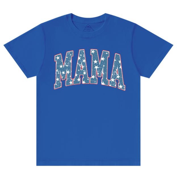 Retro USA Comfort Color Mama T-Shirts