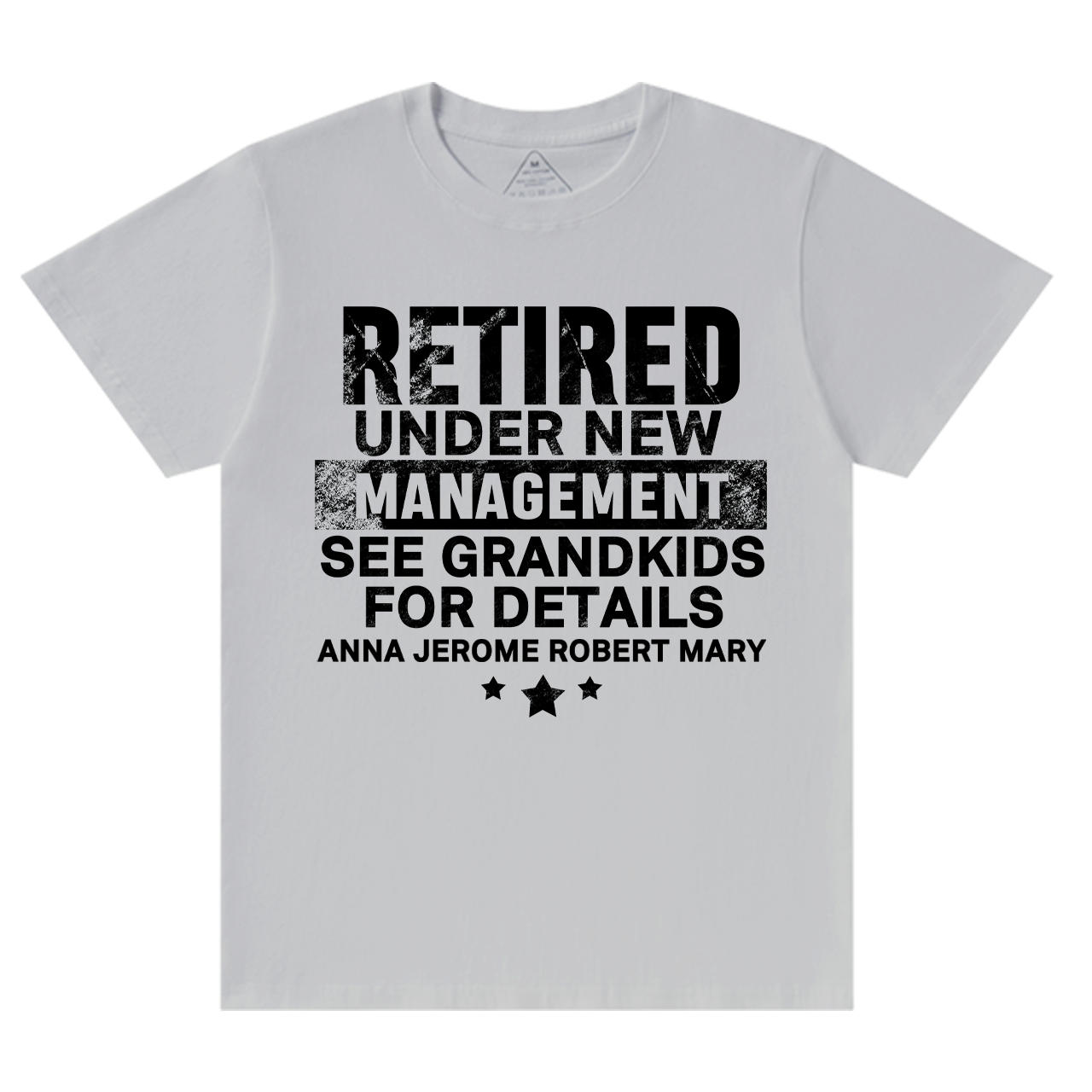 Personalized Grandpa With Grandkids Names Gift Shirt Beepumpkin