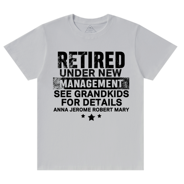 Personalized Grandpa With Grandkids Names Gift Shirt Beepumpkin