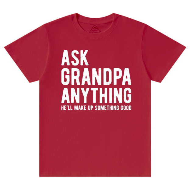 Ask Grandpa Anything Grandpa Gift Shirt Beepumpkin 
