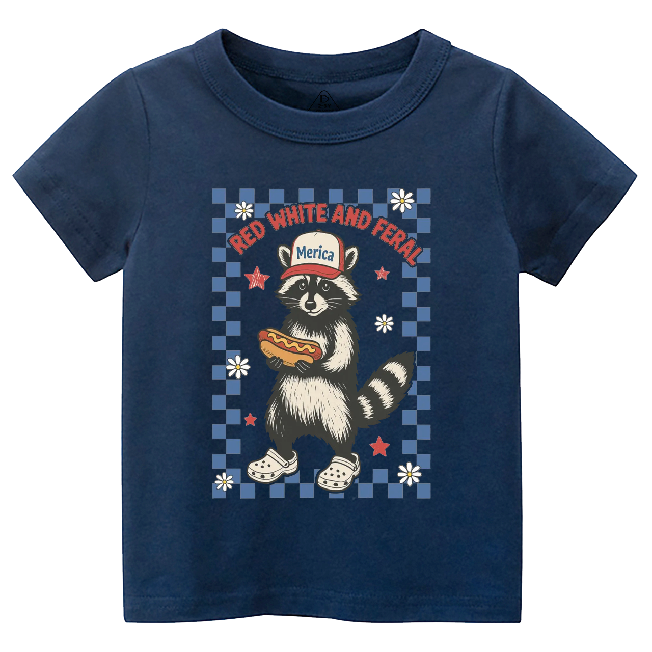 Red White And Feral Fourth Of July Toddler&Kid's Tees Beepumpkin 