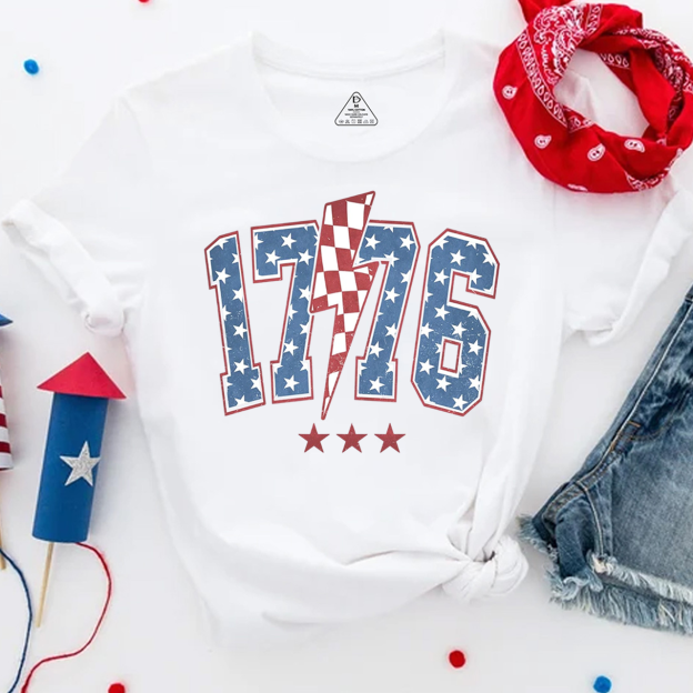 1776 America 4th Of July Mama T-Shirts