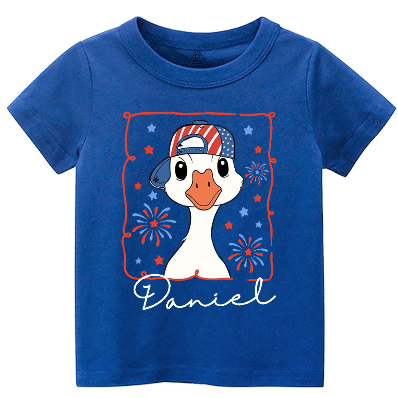 4th Of July Mama Goose Toddler Tees