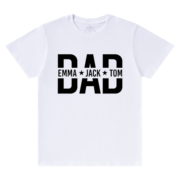 Personalized Kid’s Name Dad T-shirt