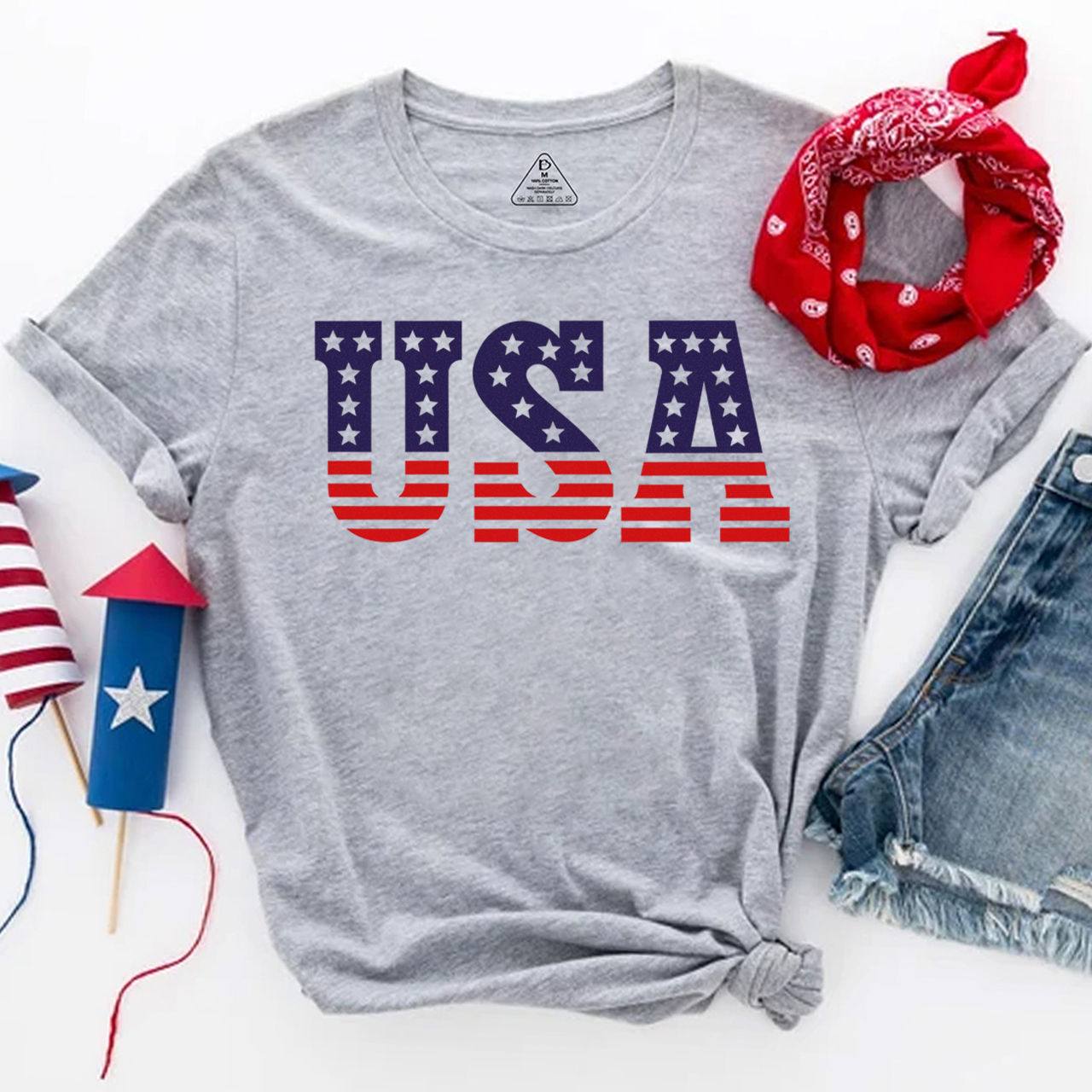 4th Of July America Mama T-Shirts
