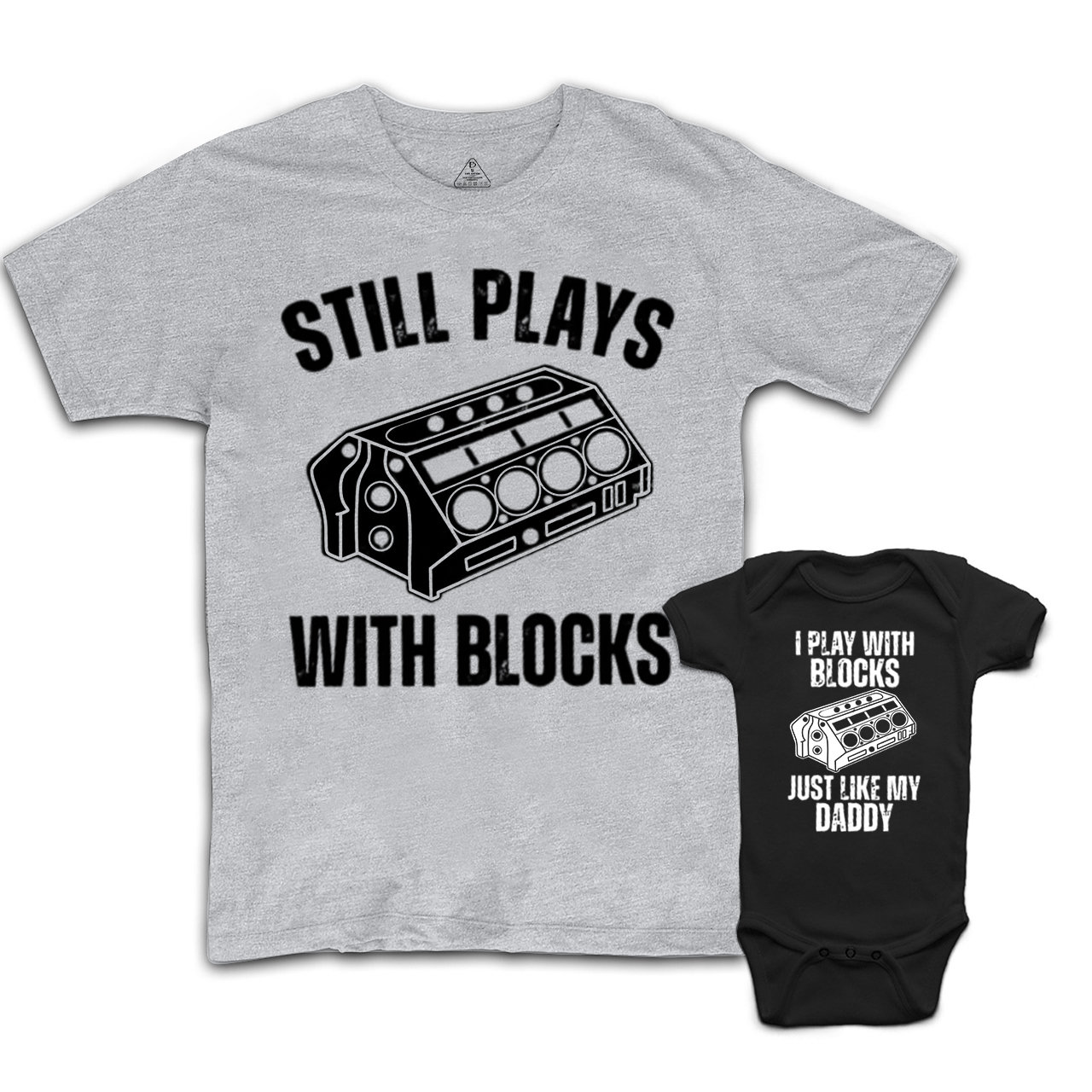 Funny Mechanic Dad and me Matching Gift Shirt