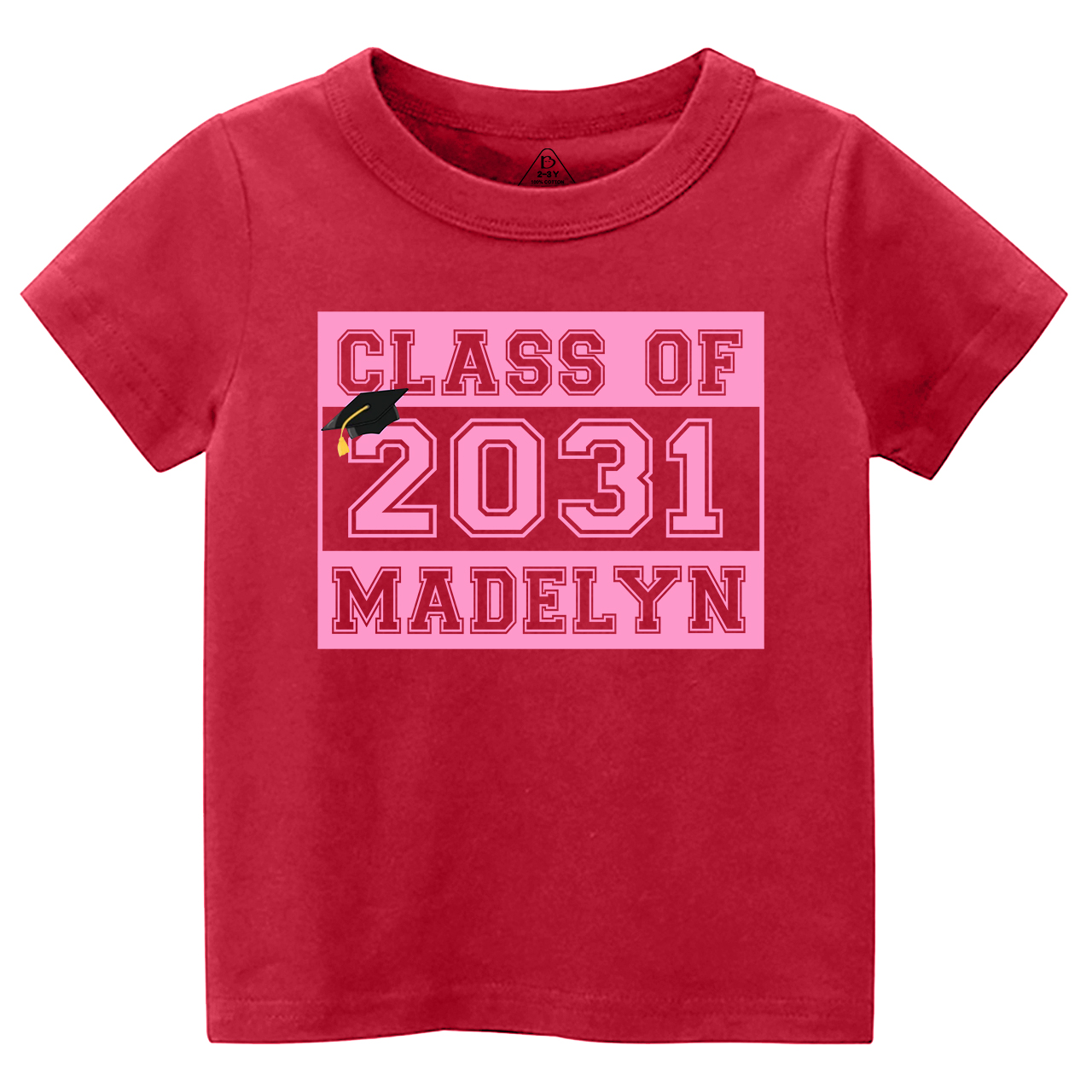 Personalized High School Graduation Class Toddler&Kids Tees