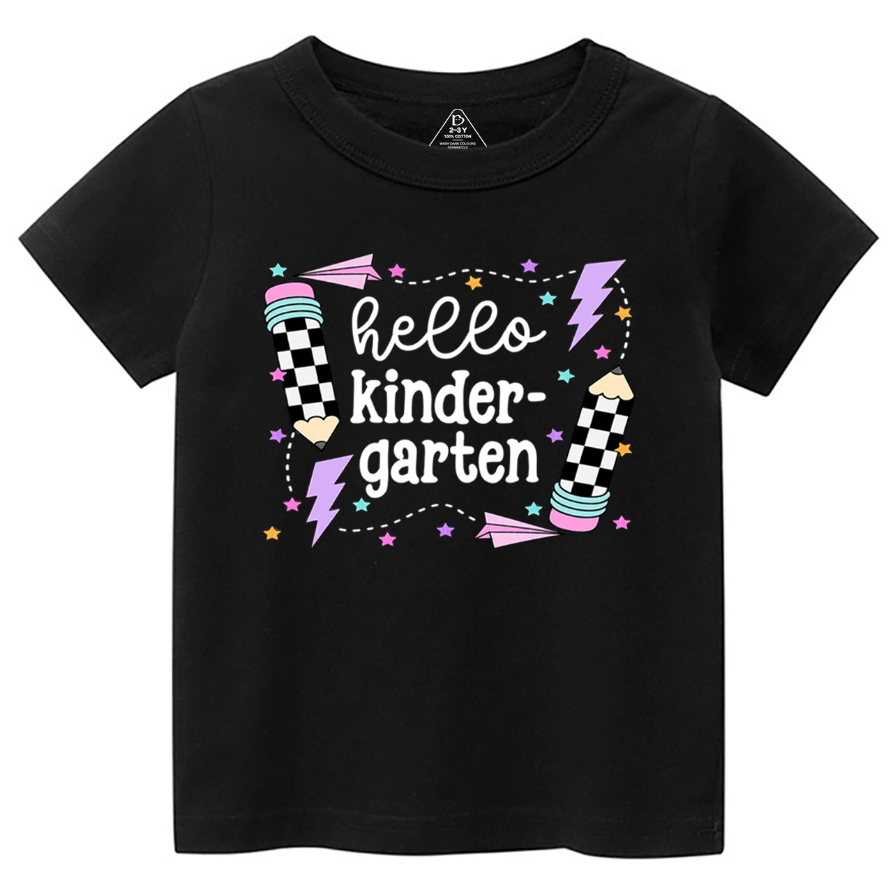 Retro Kindergarten Toddler&Kid's Tees Beepumpkin 