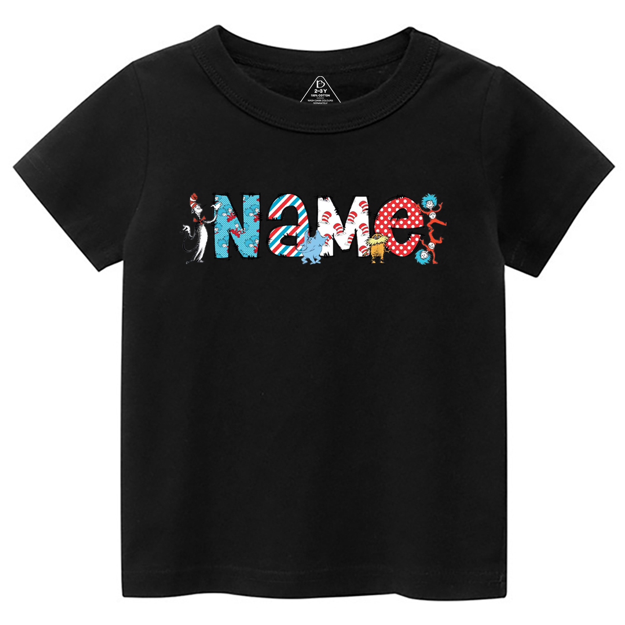 Personalized Name Reading Day Toddler&Kids Tees