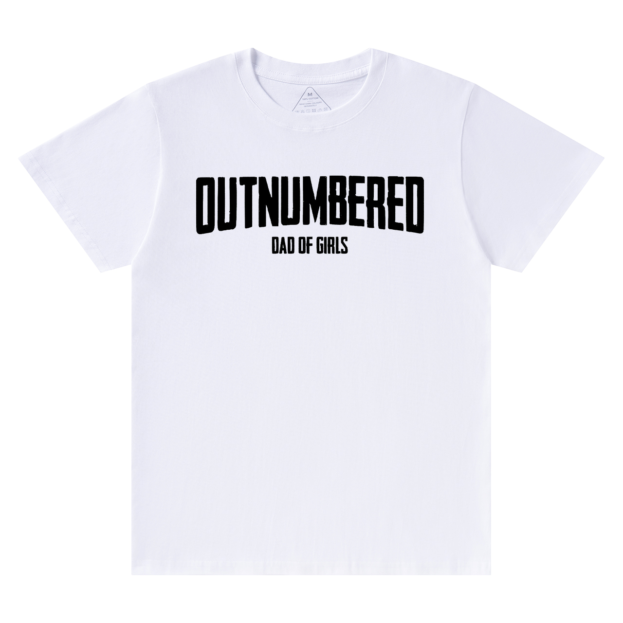 Outnumbered Dad T-shirt