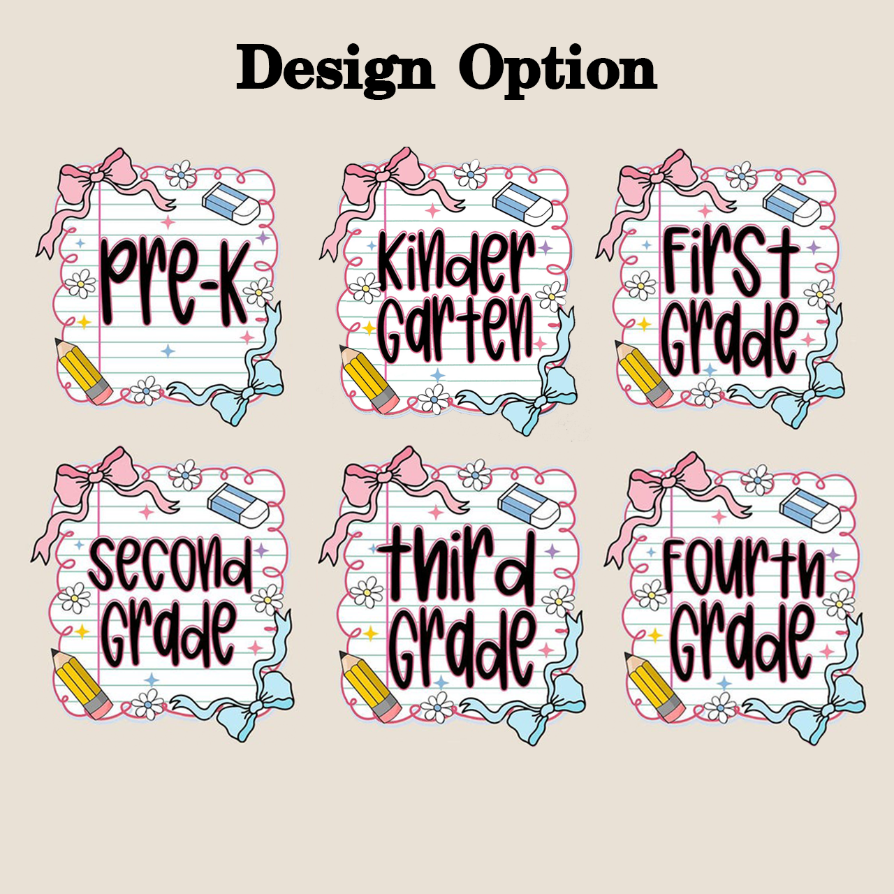 Personalized Back To School Bundle Toddler&Kids Washed Tees