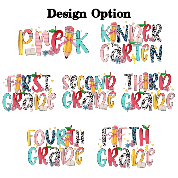 Personalized Colored Letters Toddler&Kid's Tees Beepumpkin 