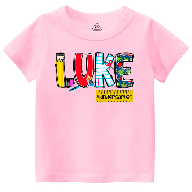 Personalized Alphabet Toddler&Kid's Tees Beepumpkin