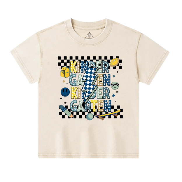 Personalized Back To School For Boys Bundle Toddler&Kids Washed Tees