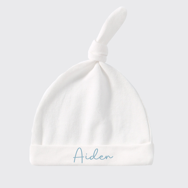 Personalized Name Cotton Knotted Hat
