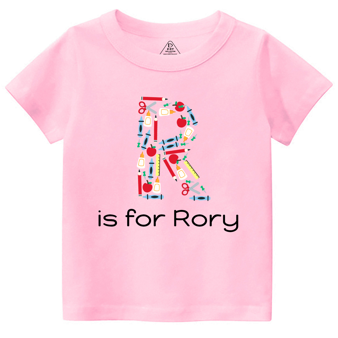 Alphabet Custom Pre-k For School Kids Shirts