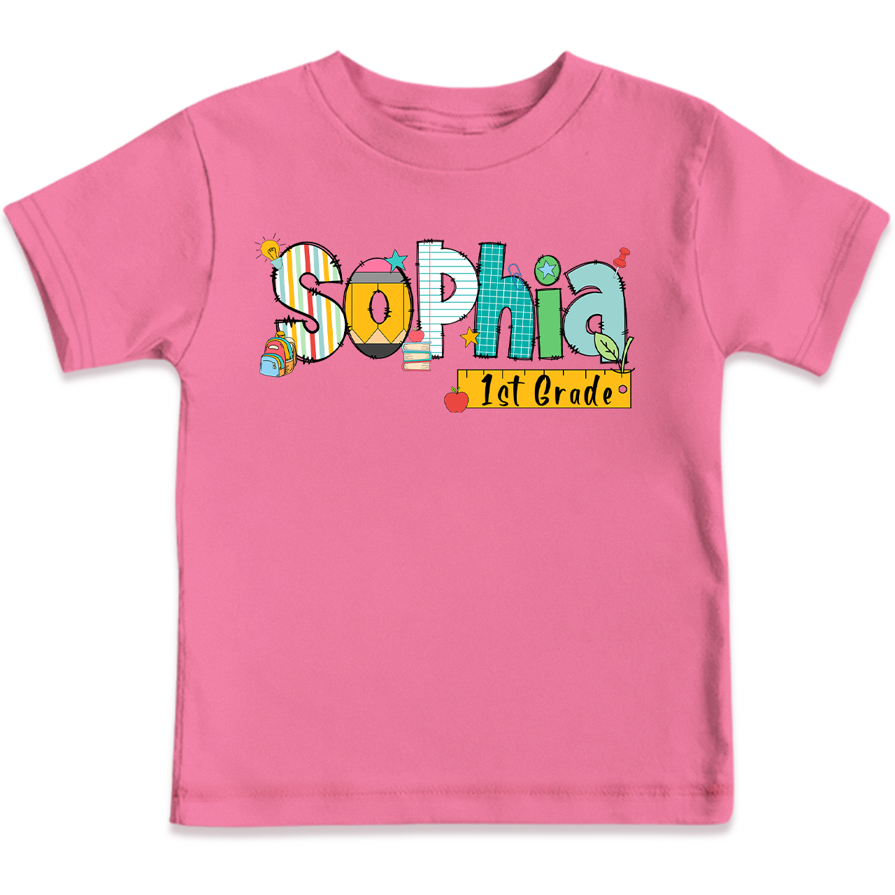 Personalized Alphabet Toddler&Kid's Tees Beepumpkin