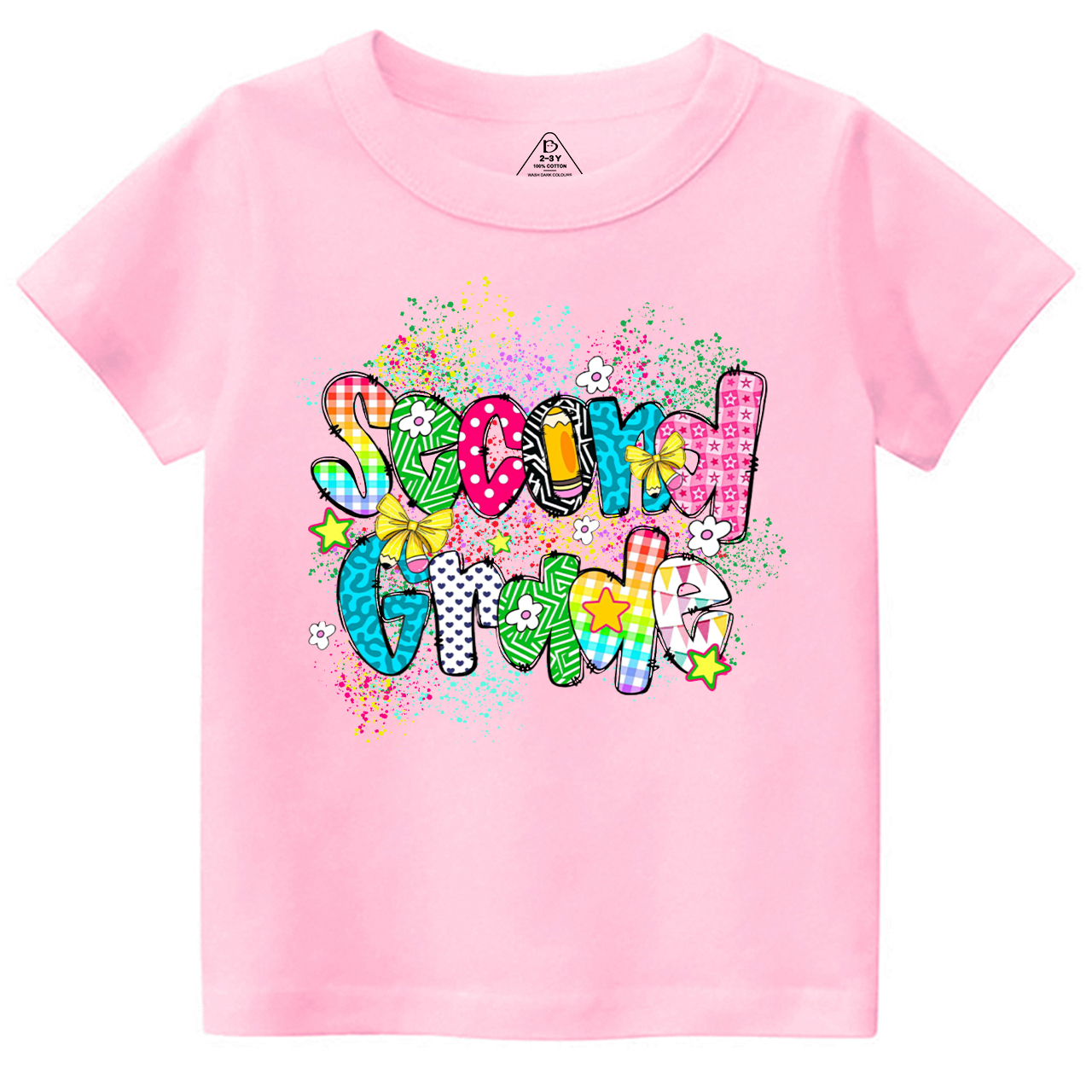Personalized Ink splash Back To School Toddler&Kid's Tees Beepumpkin 