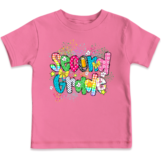 Personalized Ink splash Back To School Toddler&Kid's Tees Beepumpkin 