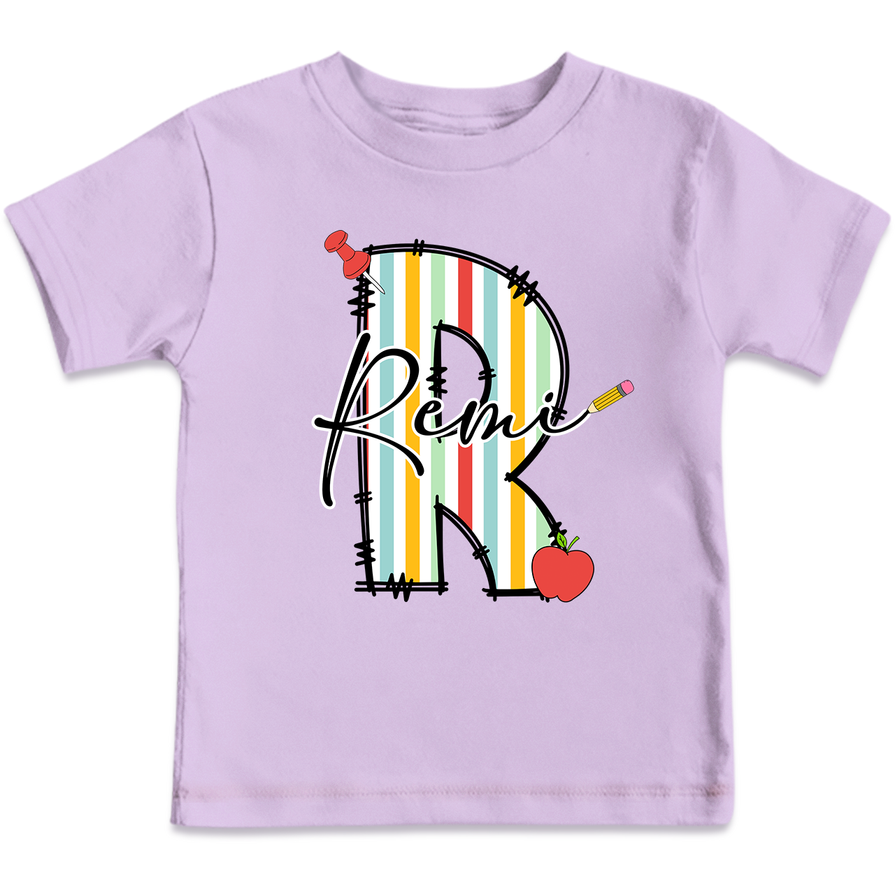 Personalized Alphabet Toddler&Kid's Tees Beepumpkin