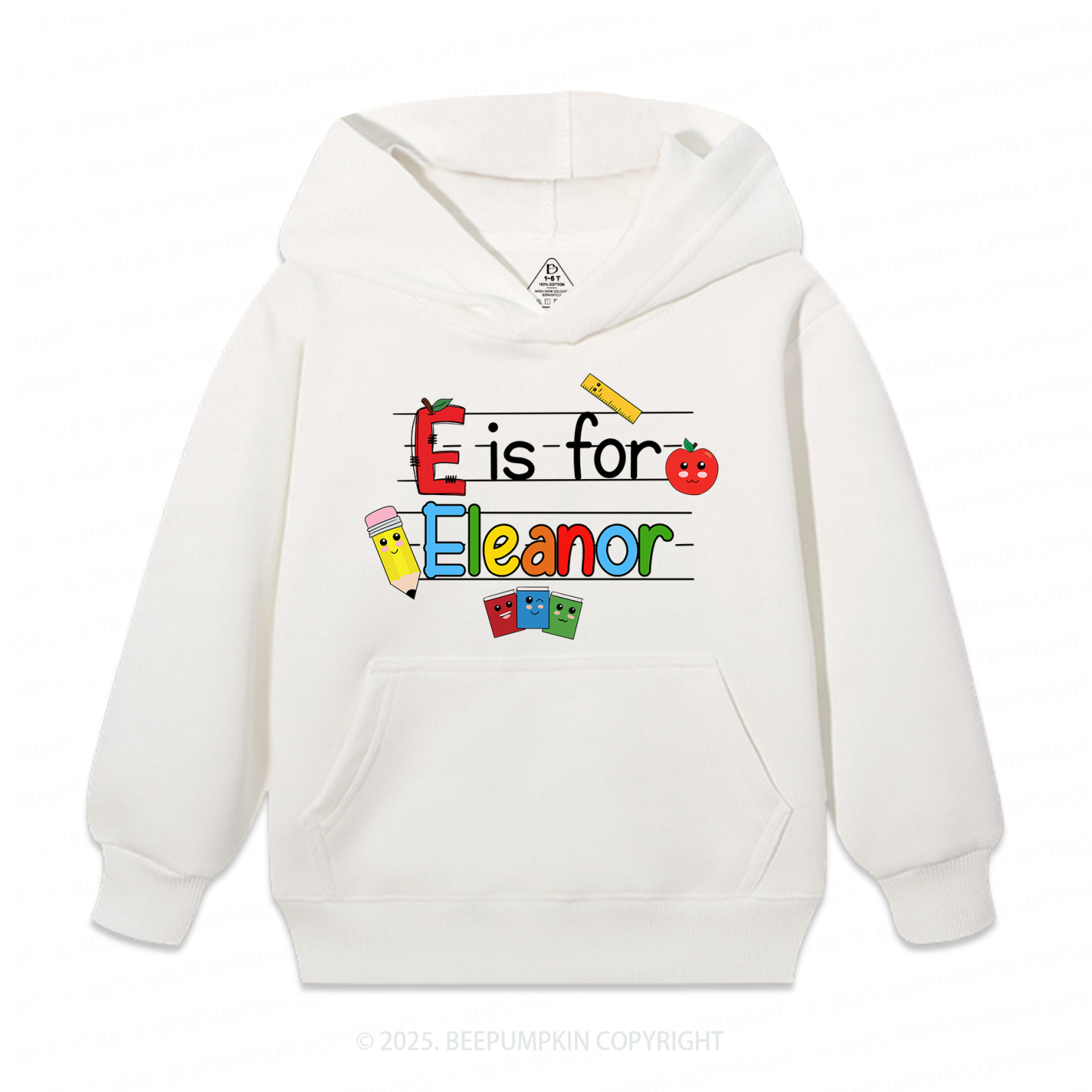 Personalized Kids Name Kid's Hoodies Beepumpkin