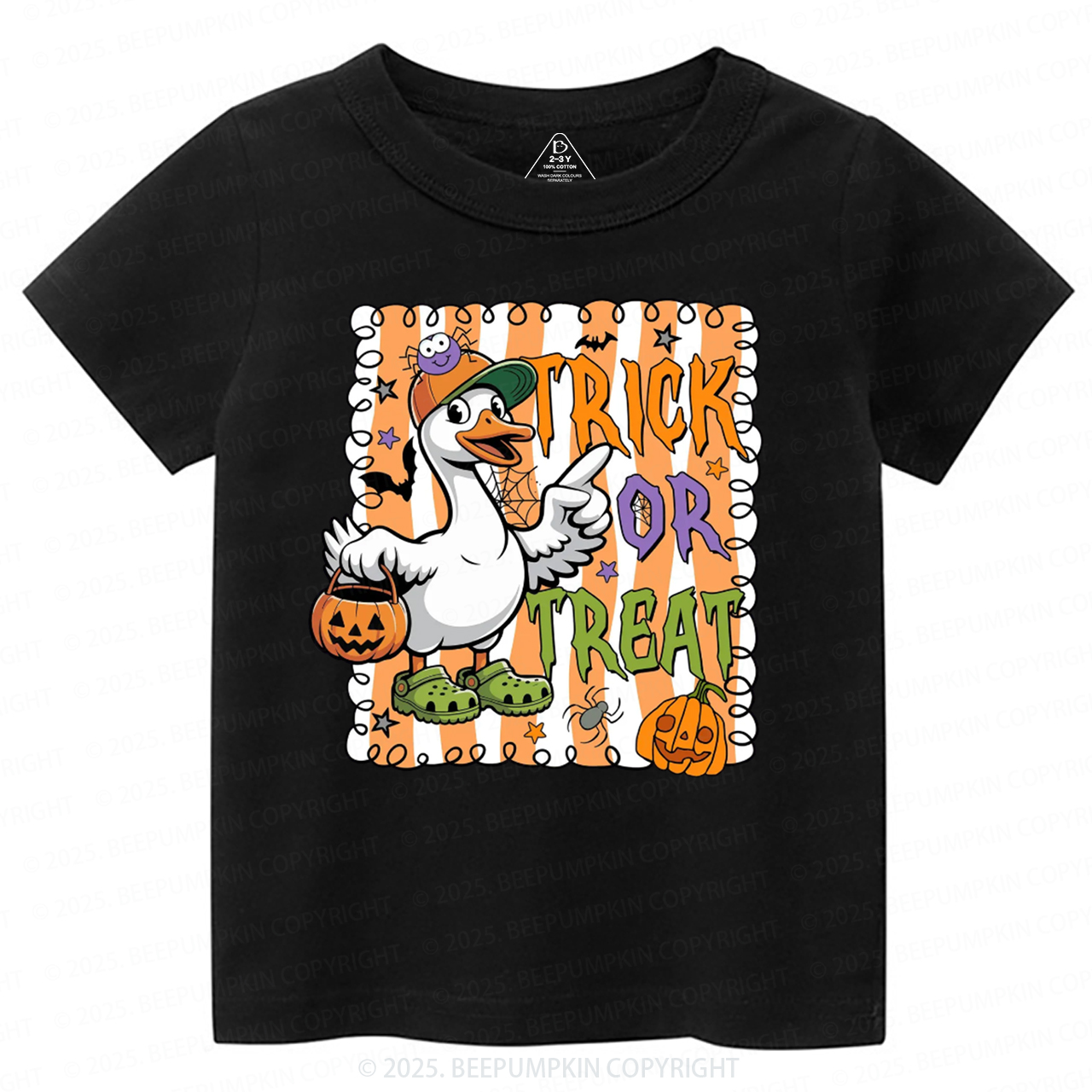 Halloween Goose Trick Or Treat Toddler&Kid's Tees Beepumpkin 